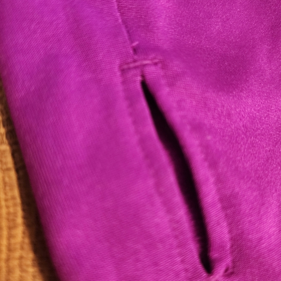 Justice zip front lined mock neck pul over with thumb holes - Picture 3 of 16